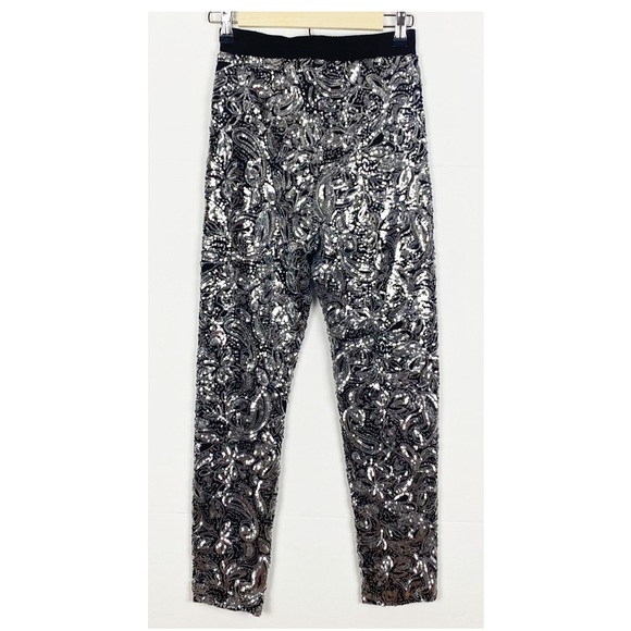Anthropologie Porridge Pascaline Sequin Trouser Pants Size XS - Picture 4 of 10